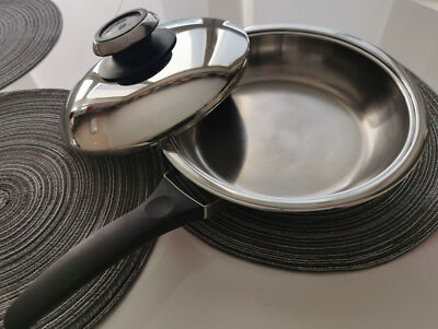 AMC Pfanne 28 cm, 3 L, tiefe 6 cm,Premium System, Induktion