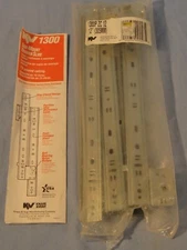 Knape & Vogt KV 1300 Drawer Slide 12" Inch Side Mount 75 lbs NEW  1 Set