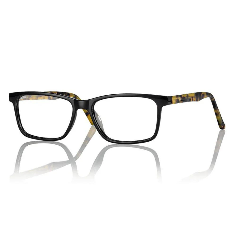 Reading Glasses Centrostyle F0219 51 049 000 Black Amber Turtle 51 16 145 + Hoya
