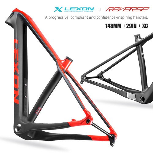 Carbon 29in MTB Bike Frame 148*12mm 142*12mm Disc Brake BSA68 BOOST 15/17/19inch
