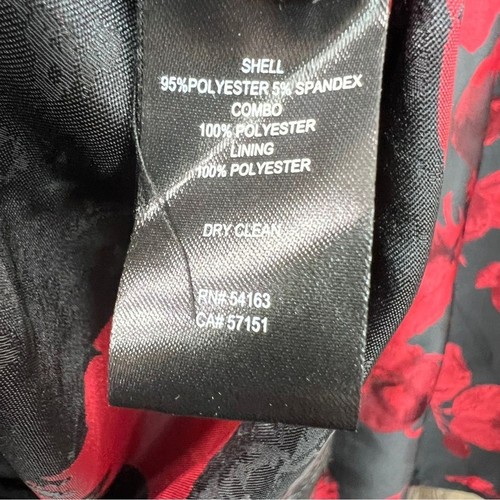Jessica Howard Size 18 Traditional Cocktail 3/4 Sleeves Floral Print Dress - Picture 13 of 14