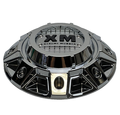 Xtreme Mudder Chrome/Black Logo Wheel Center Cap C-8086-1 | eBay Xtreme Mudder Chrome/Black Logo Wheel Center Cap C-8086-1 | eBay