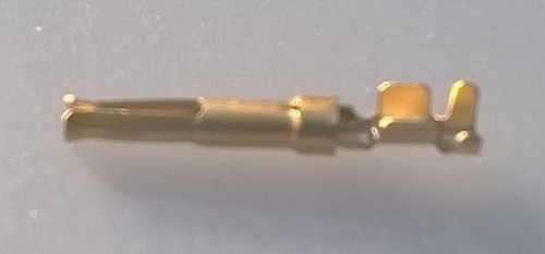 (100) NUOVI Pin presa contatto Amp Tyco TE 66504-0 Mil-Spec HDP-20 20-24AWG CRIMP - Foto 3 di 4