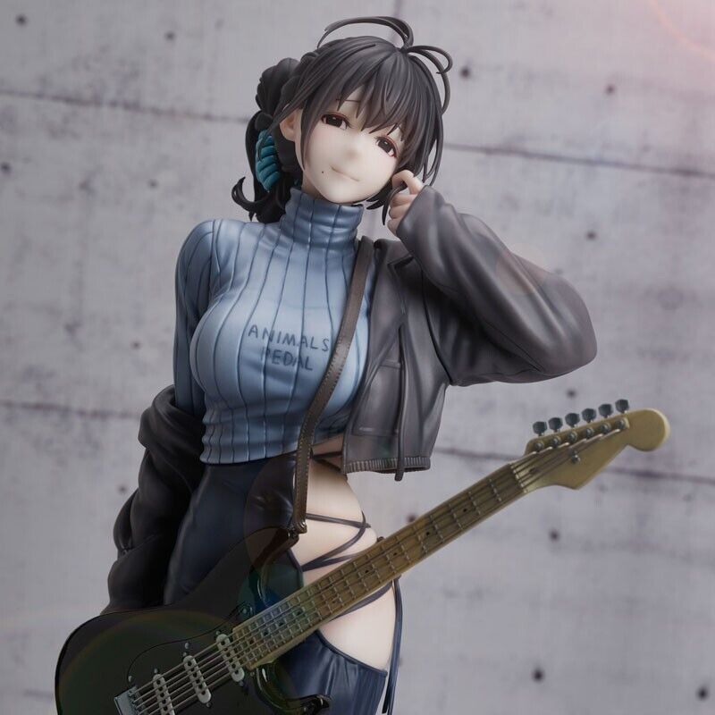 hitomio16 Illustration Guitar Mei Mei Backless Dress Figure hitomio16 Illustration Guitar Mei Mei Backless Dress Figure