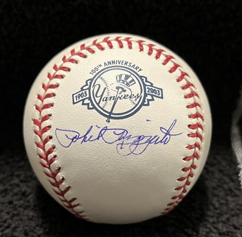 Phil Rizzuto NY Yankees 100th Anniversary SIGNED AUTOGRAPHED JSA COA - Picture 4 of 4