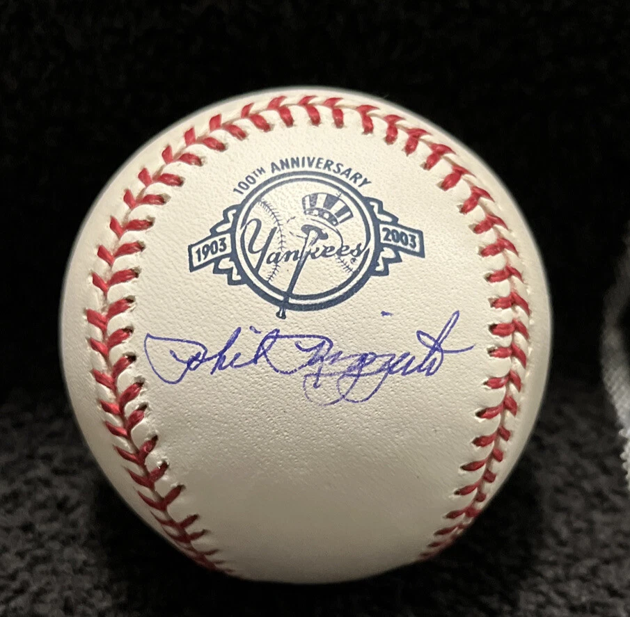 Phil Rizzuto NY Yankees 100th Anniversary SIGNED AUTOGRAPHED  JSA COA - Image 4 of 4