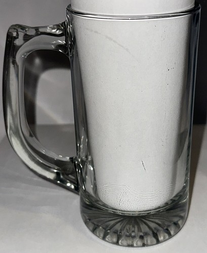 Vintage Memphis State University Glass Beer Mug Tiger - Picture 3 of 8