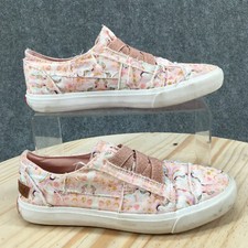 Blowfish Shoes Youth 7 Sneakers Pink Slip On Casual Comfort Round Toe Low Top
