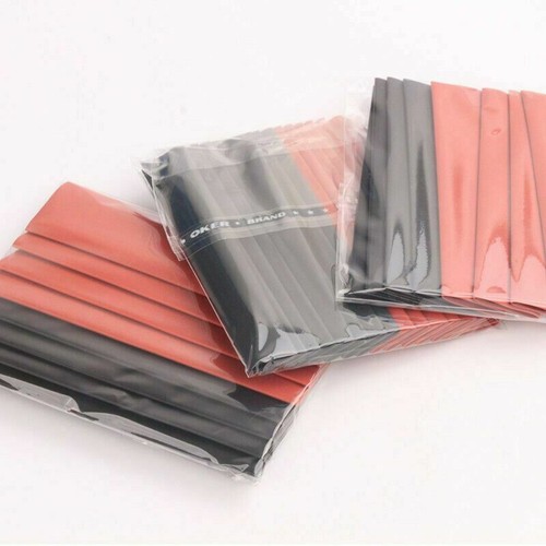 100Pcs Electrical Cable Heat Shrink Tube Tubing Wrap Sleeve Assorted 7 Sizes UK - Picture 8 of 9