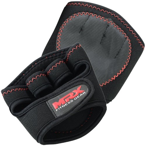 MRX Weightlifting Grip Pads Training Fitness Gym Bodybuilding Straps Hand Gloves - 第 8/19 張圖片