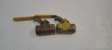 LOT OF 2 Parker 600WOG 1/2" Ball Valve 600 WOG