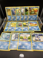 Pokemon Base Set Original Vintage 1999-2000 Cards You Pick - Water Pokemon