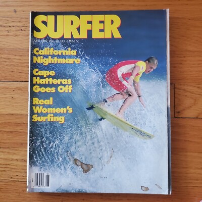 Surfer Magazine June 1989 Martin Potter Brad Gerlach Cali Marty Thomas Women Pro