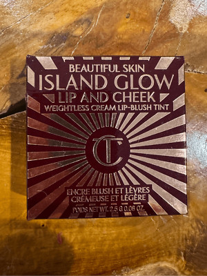 Charlotte Tilbury lip and cheek glow island glow pinched cheek glow new in box