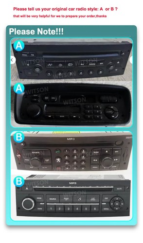 6.2" ANDROID 14 for PEUGEOT 206 AUTO CAR RADIO Navi Stereo WIFI Carplay 4+64GB - Picture 2 of 14