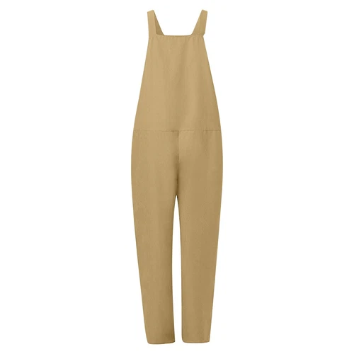 Womens Plus Size Overalls Casual Loose Dungarees Romper Baggy Playsuit Jumpsuit - Bild 12 von 35