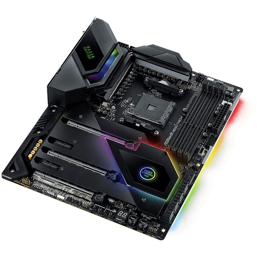 AsRock B550 Taichi Razer Edition Motherboard, Socket AM4- B550 