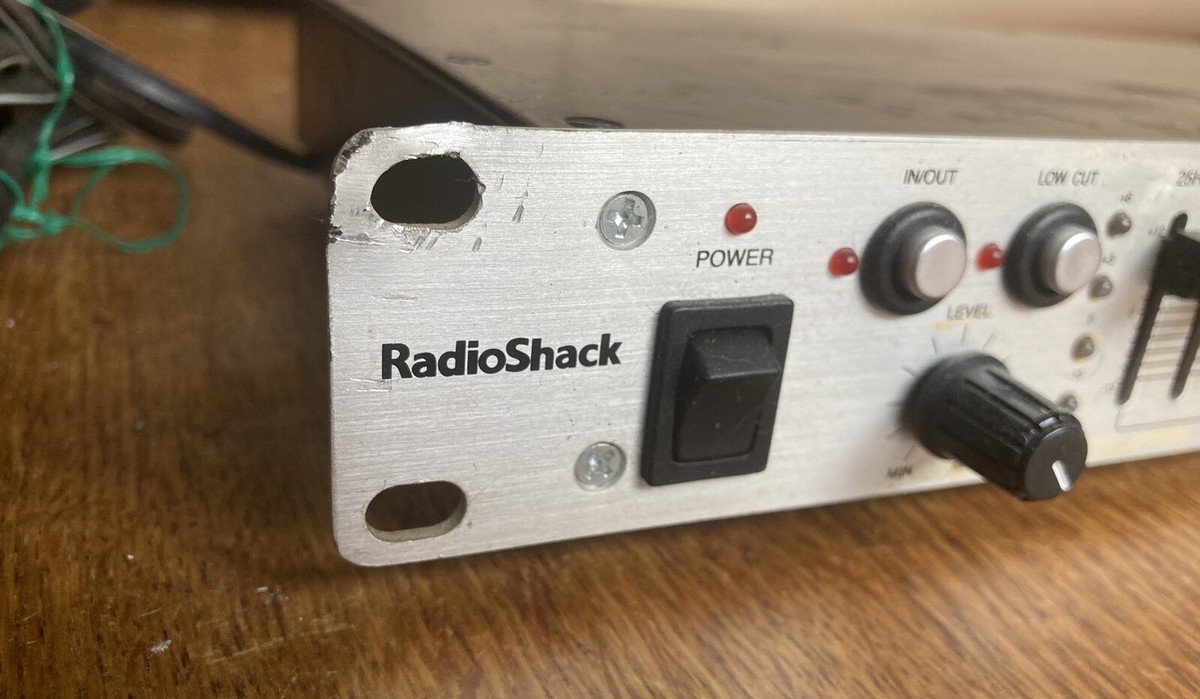 Radio Shack 32-2059 Dual 15 Band Stereo Graphic EQ Equalizer | eBay