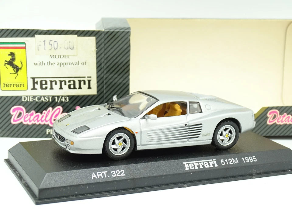 Detail Cars 1/43 - Ferrari 512 M 1995 Silber - Bild 1 von 1