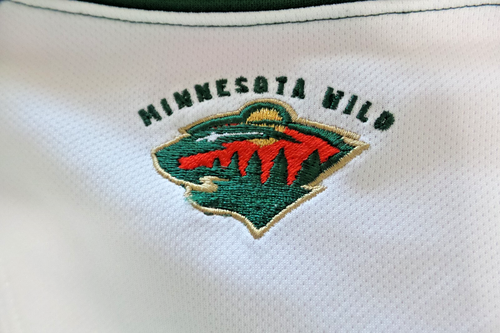 Minnesota Wild Shirt NHL White/Green Long Sleeve Shirt Size Large - Picture 5 of 16
