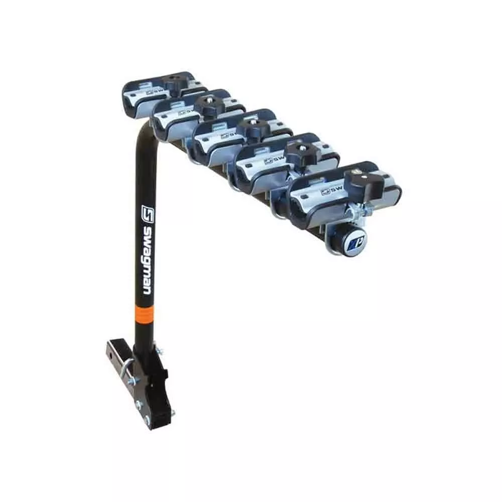 Swagman XP5 64970 Folding Hitch Mount 5 Bike Fold Down Rack