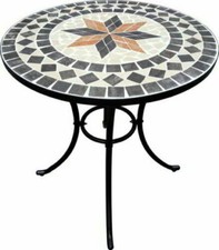 TAVOLO DA GIARDINO ROTONDO IN