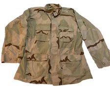 Army Camo Coat L Large tactical Field Combat Jacket Gorpcore DCU Desert BDU
