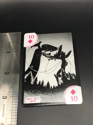 diamond 10 NEON GENESIS EVANGELION original playing card TRUMP