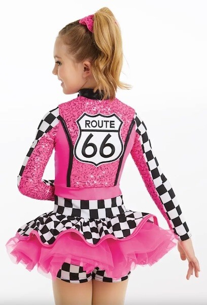 Weissman Dance Costume 11178 - BLUE - image 2