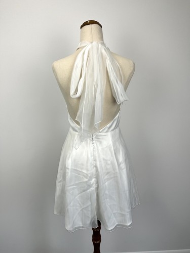 NEW Petal & Pup Womens Dress 6 S Anya Tulle Mini Halter Fit & Flare Party Formal - Picture 3 of 11