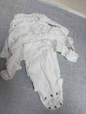 Lot Of 5 NB Newborn Just One You by Carter's Sleeper White