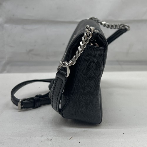 YVES Saint Laurent Black Leather Monogram Toy West Hollywood Crossbo (CMP111802) - Picture 4 of 8