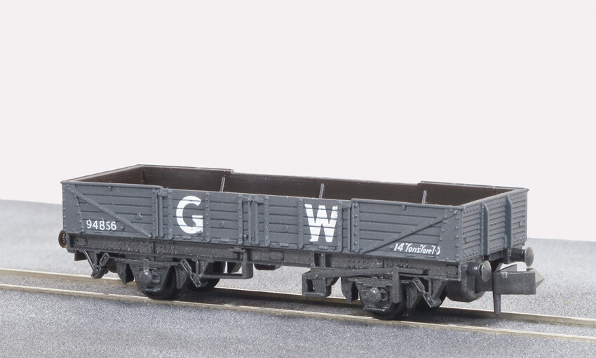 Peco NR-7W N Gauge Tube Wagon GW Grey