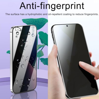 Verre Trempé Anti-Espion Pour IPhone 16 / 17 Pro Max - Protection écran Transparente