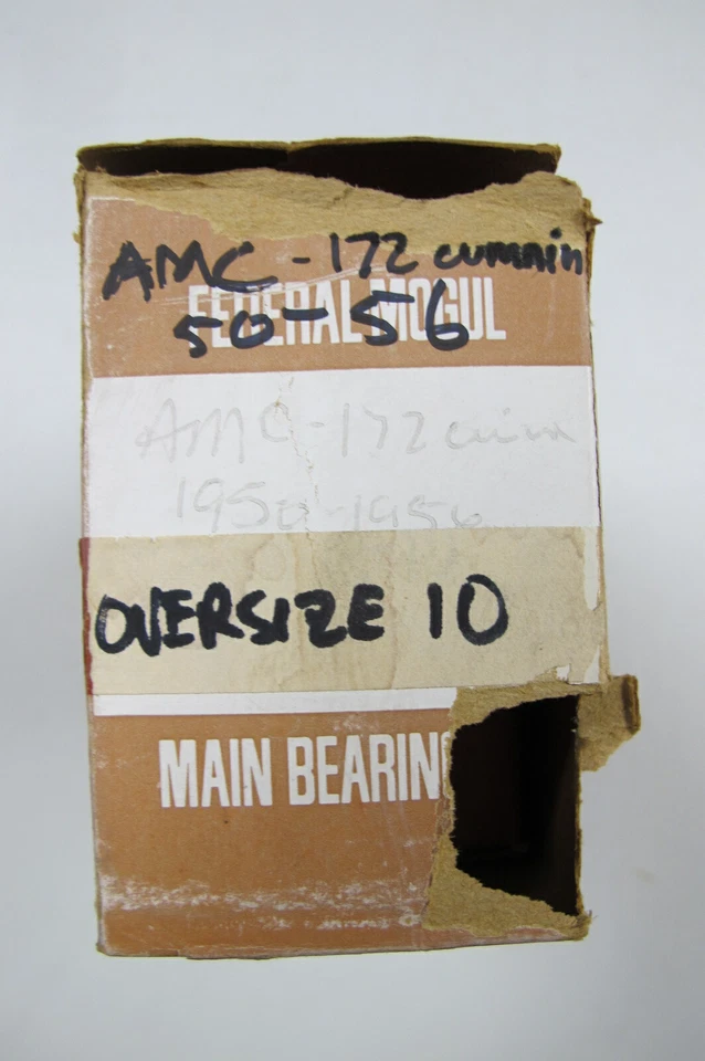 Nos Federal Mogul 主轴承套件 适合 50-56 AMC 17 超大 10 — 第 3/3 张图片