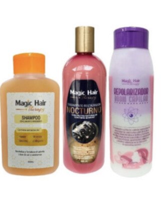 Shampooing Magic Hair Therapy - Croissance Intensive & Repolarisant BOOM, 500ml, Naturel