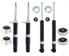 Bilstein B4 Front Struts Rear Shocks and Mounts Kit For BMW E60 5-Series Sport