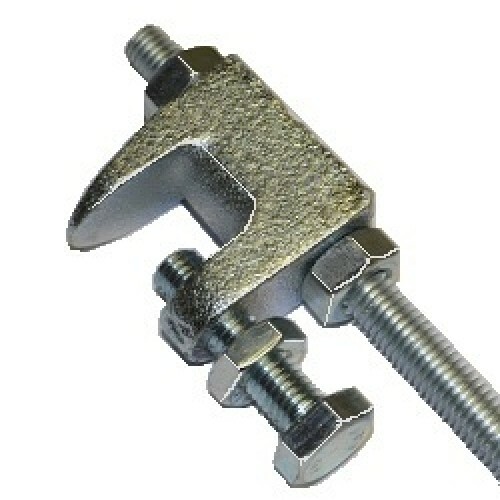 M6 BTS Flange Clamps x 10 Quantity