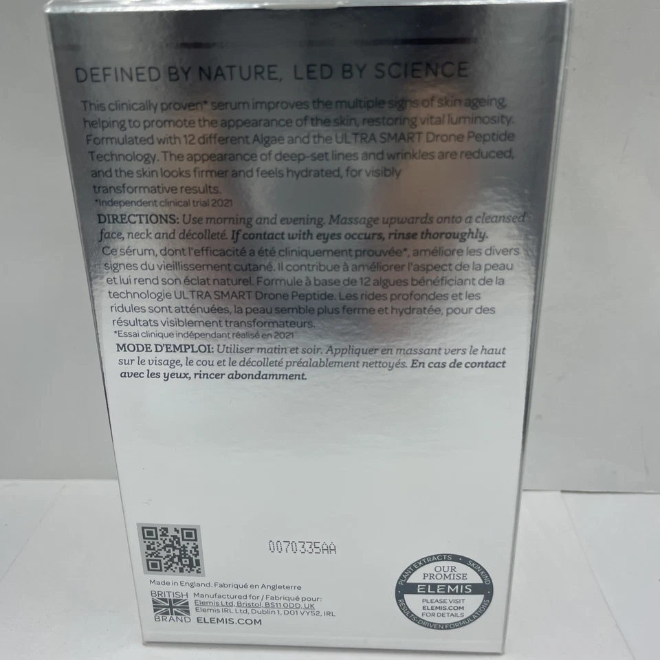 Elemis ULTRA SMART Pro-Collagen Complex Serum 1 oz /30 ml NEW AND SEALED - Image 2 of 4