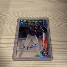 2020 Topps Chrome Update Target Auto Jorge Polanco #USA-JP Auto