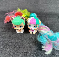 Set of 2 VIP Pets Long Hair Reveal Dog Doll A...