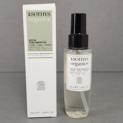 Sothys Organics Beautifying Oil for All Skin Types 100ml / 3.38oz NEW, France