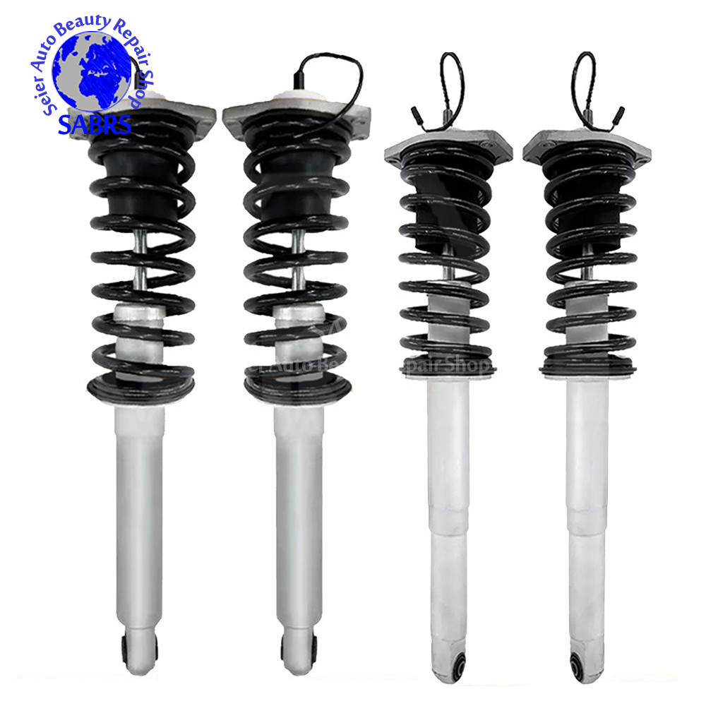 4x Front Rear Shock Struts w/Skyhook Fit Maserati Quattroporte M139 Sport GT 06-