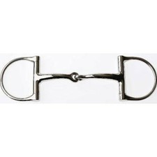JP Korsteel Stainless Steel Regular Dee Ring Snaffle Bit