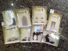 Lavinia Stamps for Cardmaking, Scrapbooking & Paper Crafts. New In Packages.