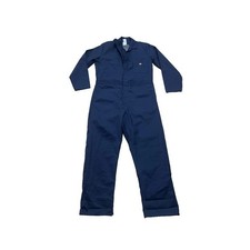 Dickies Coveralls Men L Navy Blue Lined Workwear Jumpsuit Durable NEW