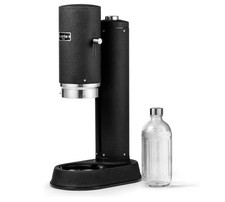Aarke Carbonator Pro, Sparkling Water Maker with Glass Bottle, Matte BlackFinish