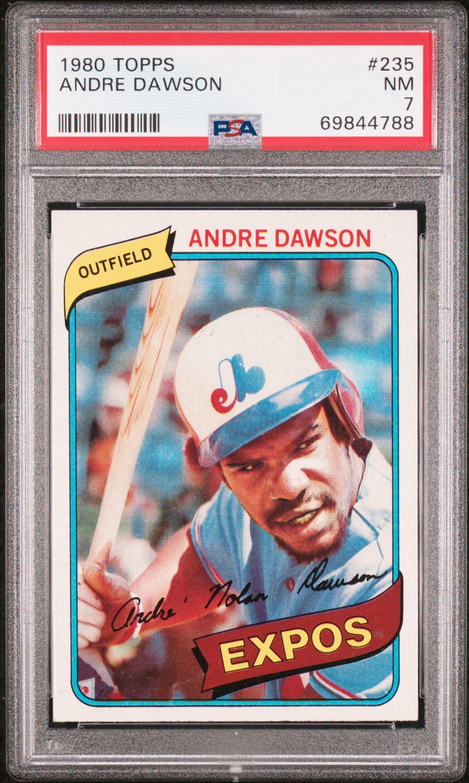 1980 Topps #235 Andre Dawson PSA 7