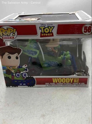 Funko Multicolor Toy Story Woody Pop! Vinyl Figure With RC In Box