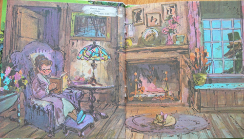 Vintage Whitman Tell-a-Tale Book ~ COUSIN MATILDA AND THE FOOLISH WOLF ~ Great! - Imagen 3 de 17